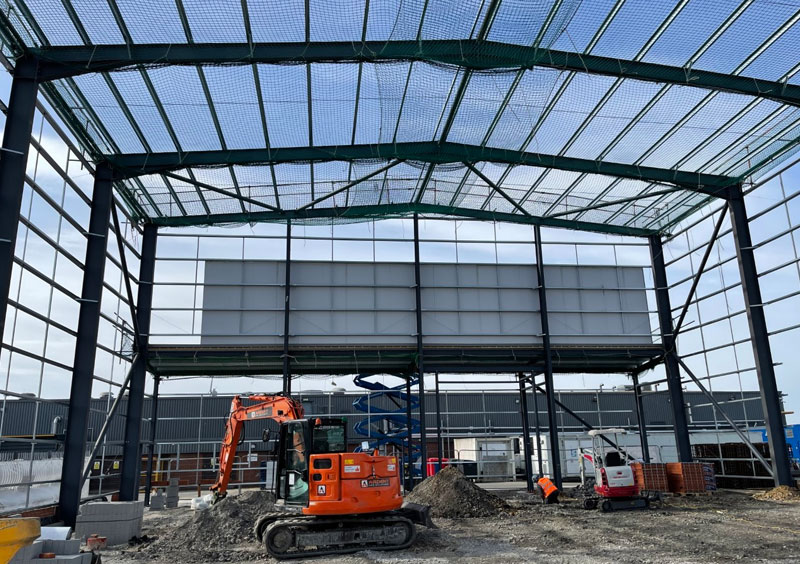 Construção de Armazéns Comerciais